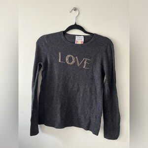 Clements Ribeiro POP Lambswool-Cashmere ‘Love’ Sweater